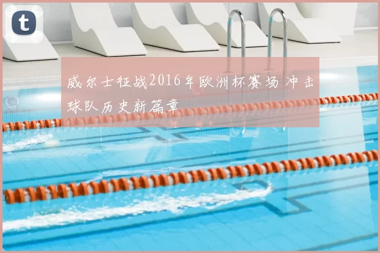 威尔士征战2016年欧洲杯赛场 冲击球队历史新篇章