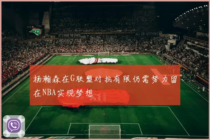 杨瀚森在G联盟对抗有限仍需努力留在NBA实现梦想